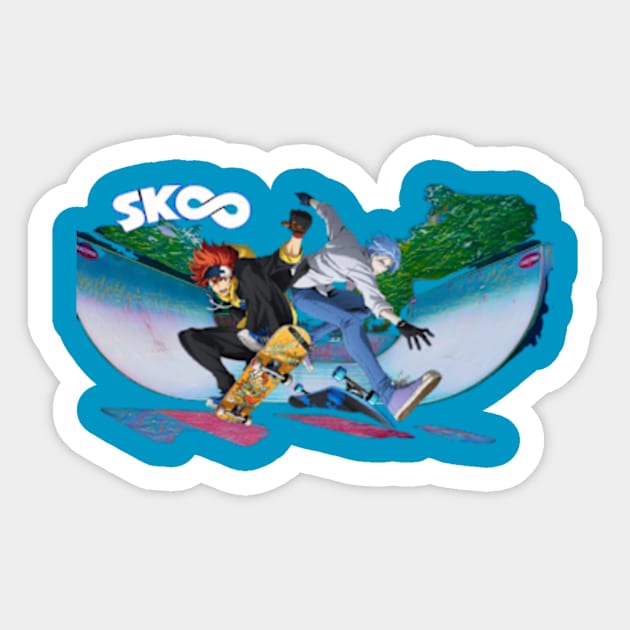 Skaters Will Skate to Infinity and Beyond Sticker by The Store Name is Available